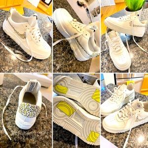 Women’s Air Force 1 SE Size 8 - Sail - LT Lemon Twist